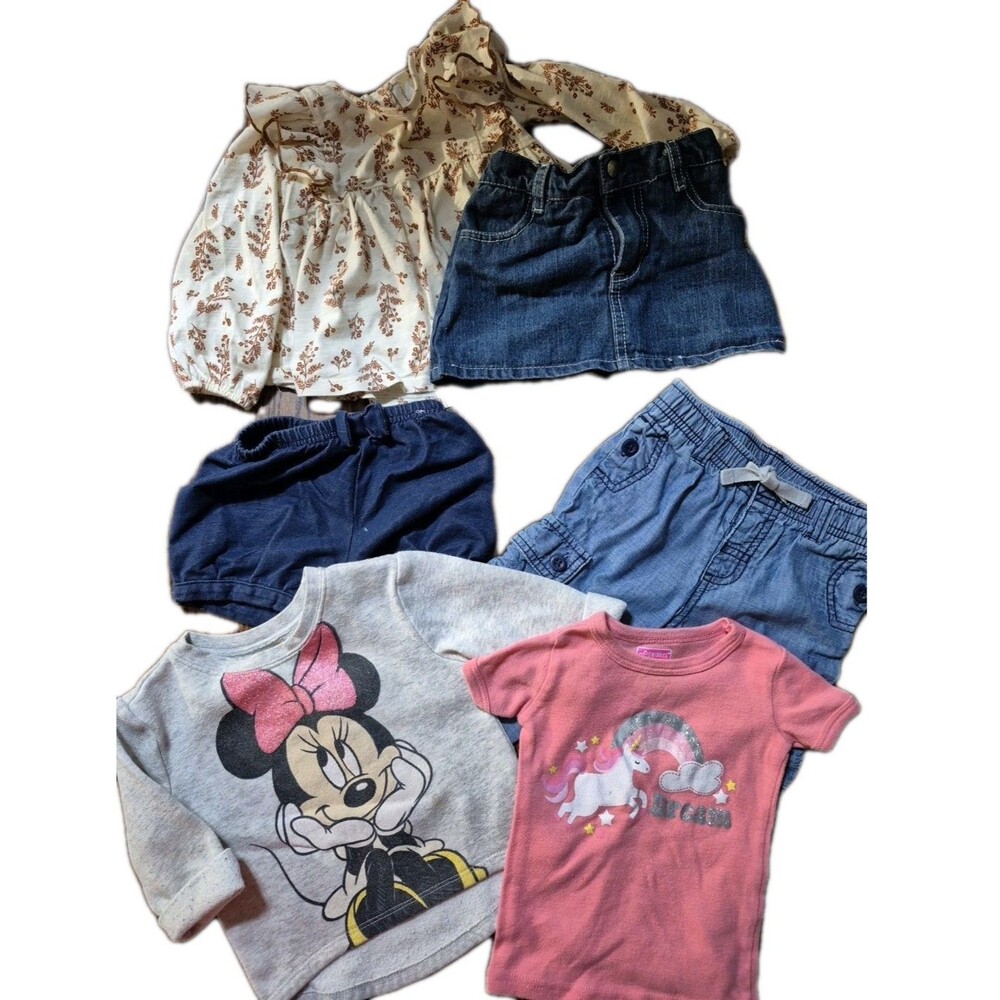 Baby Girls Clothing Lot Size 18 /24 Months 7 Old Navy Garanimals Gerber Polo